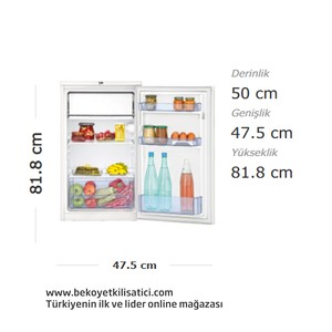  Beko 7125 Mini Buzdolabı